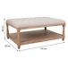 Banqueta de madera tapizada 110x78 Banqueta de madera tapizada 110x78 Gris