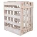 Cajón botellero de madera Cajón botellero de madera Blanco