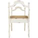 Banqueta de madera tapizada 139x45 Banqueta de madera tapizada 139x45 Blanco