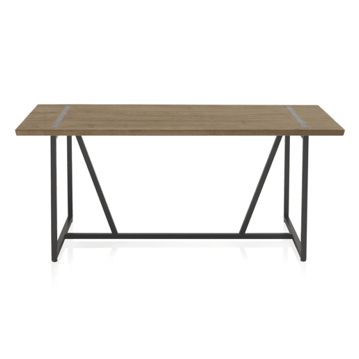 Mesa Metálica Com Envelope De Madeira