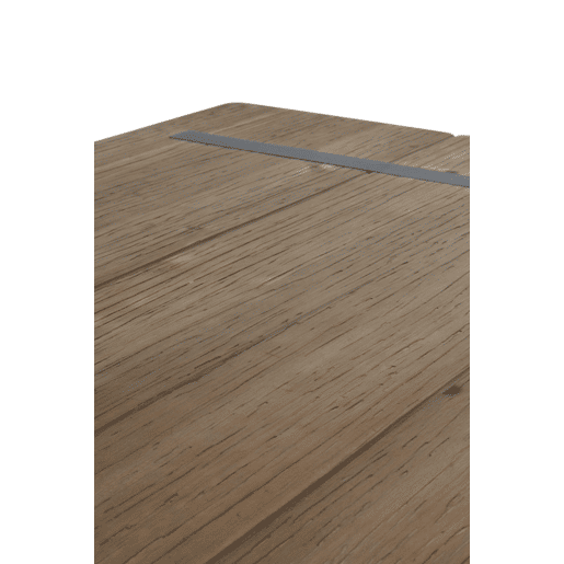 Mesa Metálica Com Envelope De Madeira
