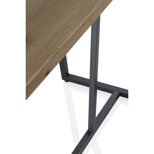 Mesa Metálica Com Envelope De Madeira