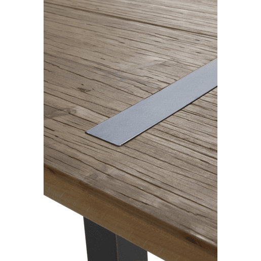 Mesa Metálica Com Envelope De Madeira
