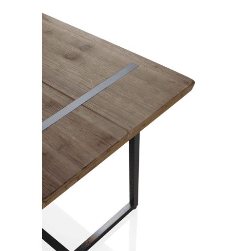 Mesa Metálica Com Envelope De Madeira