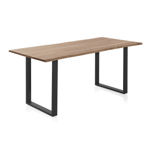 Mesa De Jantar 180X90 Madeira Maciça De Acácia 25 Mm De Espessura