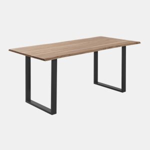 Mesa De Jantar 180X90 Madeira Maciça De Acácia 25 Mm De Espessura
