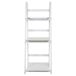 Escalera estantería de madera Escalera estantería de madera Blanco Brillo