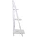 Escalera estantería de madera Escalera estantería de madera Blanco Brillo