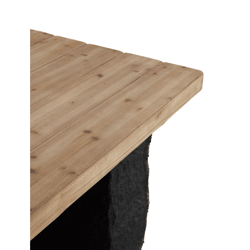 Mesa Mola Madeira E Base Poliresina Mgo