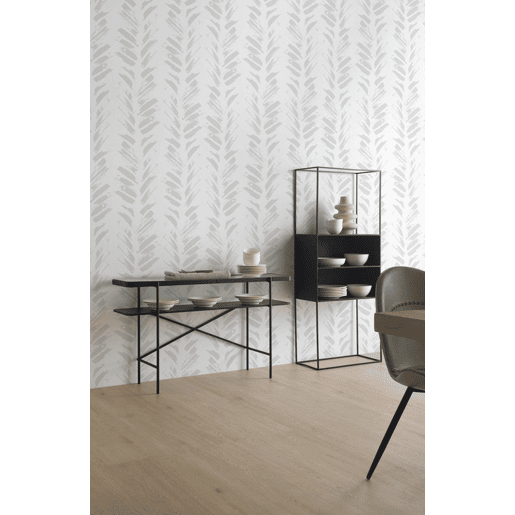 Consola De Metal Preto Com Envelope De Cristal