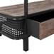 Estantería de metal y madera Estantería de metal y madera Gris