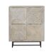 Aparador Alto 4 Puertas Aparador Alto 4 Puertas Blanco/ Beige