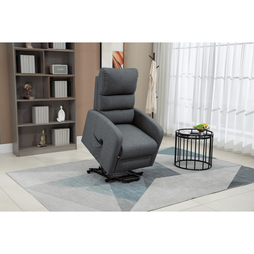 Cadeira de relaxamento elétrica confortável, RECLINER ELEVÁVEL, levanta pessoas, tecido 100% poliéster Cadeira de relaxamento elétrica confortável, RECLINER ELEVÁVEL, levanta pessoas, tecido 100% poliéster