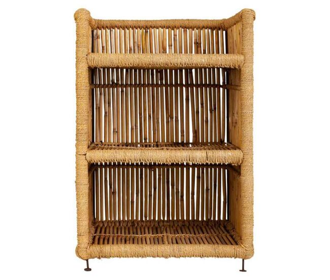 Estantería de bambú 51x35x75