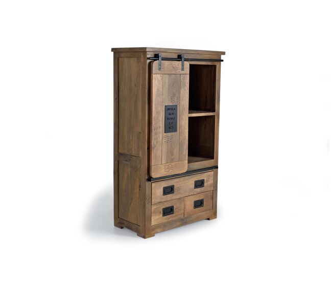 Estanteria madera mango marrón.giner y colomer 150x45x90