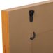 Espejo de pared de madera y rejilla Espejo de pared de madera y rejilla Marrón