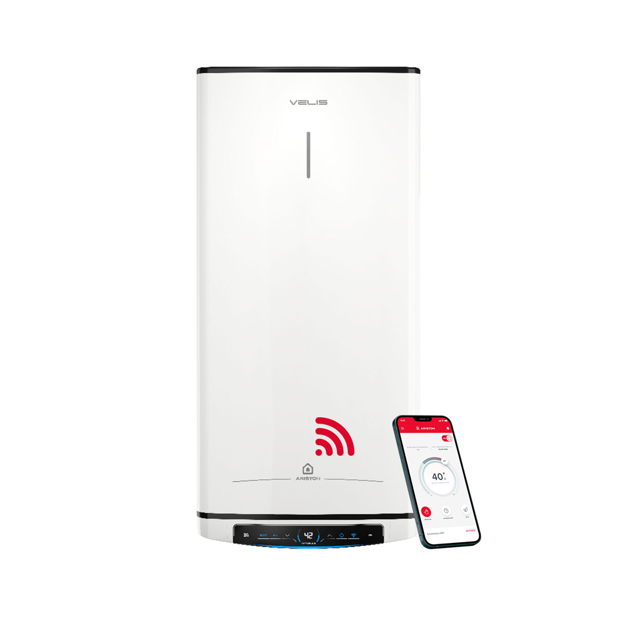 Termo eléctrico inteligente, Ariston, Velis Pro Wifi 100 litros