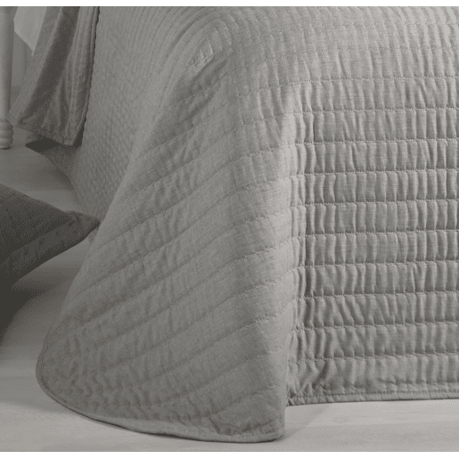 Colcha e capas de almofada reversíveis Bouti Selen Cinza cama 150 cm Donegal Collections
