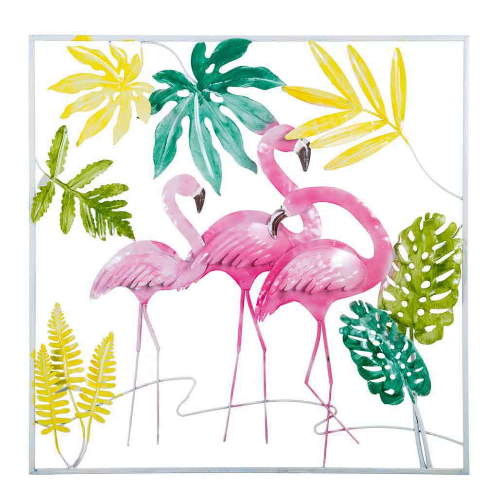 Mural decorativo de pared de metal 81x5x81