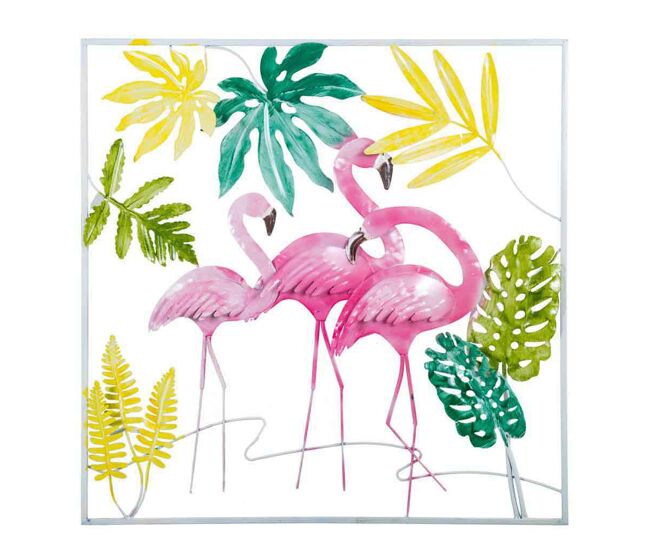 Mural decorativo de pared de metal 81x5x81