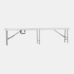 Banco dobrável para restauração 180x30x43cm 7house