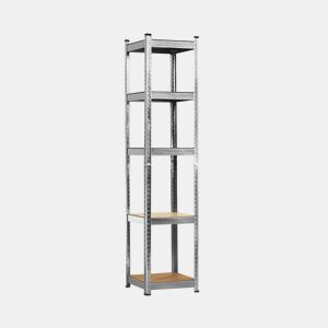 Estante Modular com 5 Prateleiras Ajustáveis u200Bu200B180x40x40cm 175Kg 7house