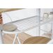 Conjunto Mesa de Cocina Bar con 4 estantes + 2 Taburetes Plegables Conjunto Mesa de Cocina Bar con 4 estantes + 2 Taburetes Plegables Topo