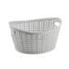 Kit 3 Cestas Ovaladas 7house Kit 3 Cestas Ovaladas 7house Gris