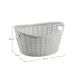 Kit 3 Cestas Ovaladas 7house Kit 3 Cestas Ovaladas 7house Gris