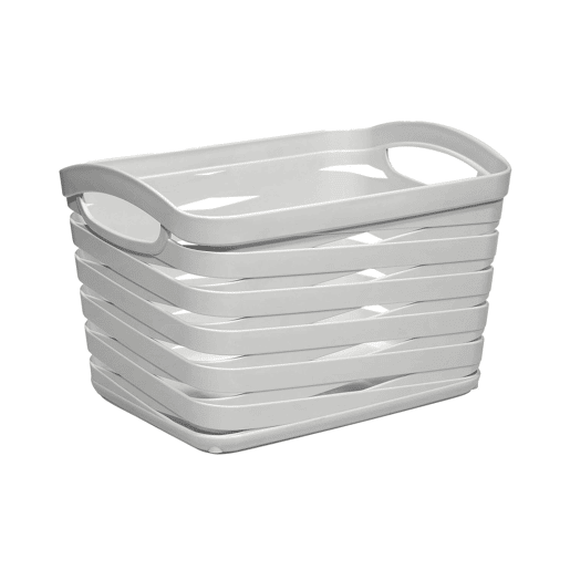 Kit de 3 Cestos Retangulares Médios 1,5 Litro 7house