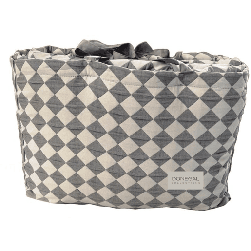 Colcha e capa de almofada Bouti Jacquard Idal Azul cama 90 cm Donegal Collections