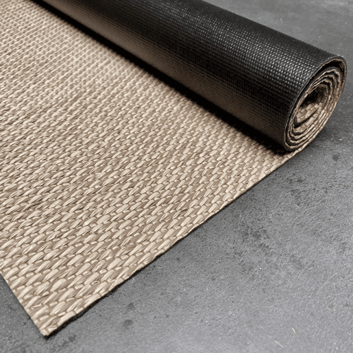 Tapete de vinil Deblon, tapete de PVC antiderrapante, interior e exterior Castanho 120 x 180 cm
