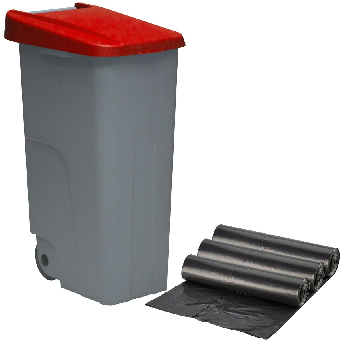 Papelera y bolsas de basura
