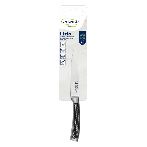 Faca multiurn 12,5 cm de aço inoxidável Lirio San Ignacio
