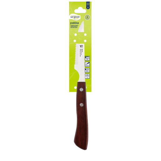 Faca de Cortar Costeletas San Ignacio Pakka Aço inoxidável 10 cm
