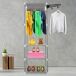 Armario Vestidor Static Nyana Home 3 baldas, 1 barra superior 55 Armario Vestidor Static Nyana Home 3 baldas, 1 barra superior 55 Blanco