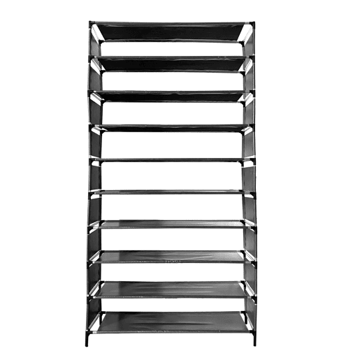 Sapateira em tecido 36 pares Nyana Home 160x90x27cm, 9 prateleiras
