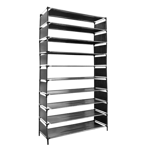 Sapateira em tecido 36 pares Nyana Home 160x90x27cm, 9 prateleiras