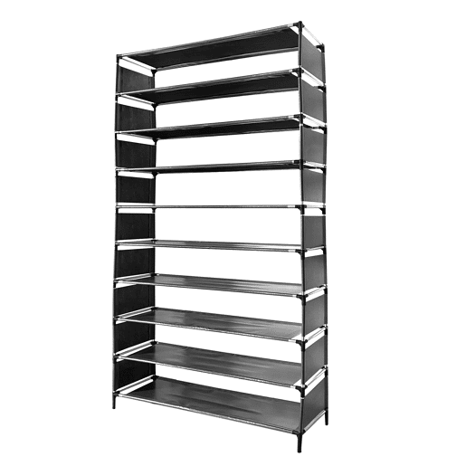 Sapateira em tecido 36 pares Nyana Home 160x90x27cm, 9 prateleiras