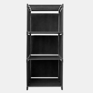 Prateleira de Organização 4 Pisos PVC e Tecido Nyana Home 93x41x29 cm