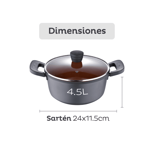 24cm 4,5L Bronze San Ignacio 24cm 4,5L Bronze San Ignacio