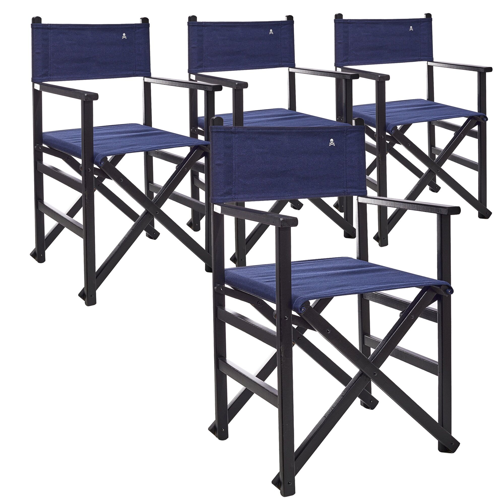 sillas de jardin PK6698 Azul/ Negro