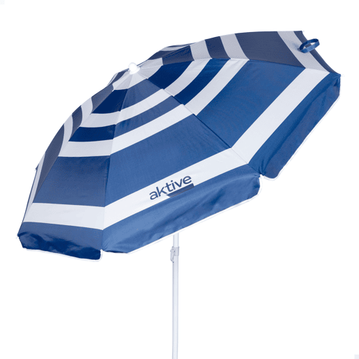 Guarda-sol Ø180 cm cmastro basculante e proteção UV50 Aktive