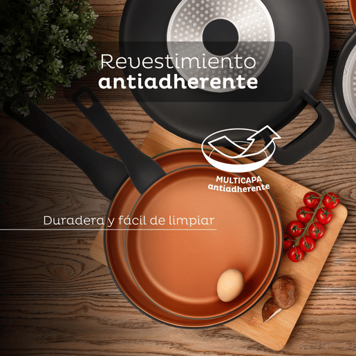 Pan antiadrente Ø24cm Bronze San Ignacio