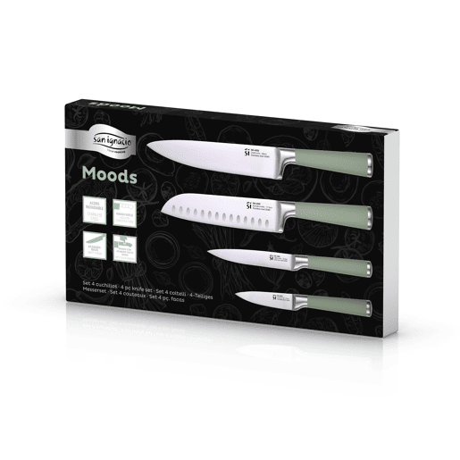 Moods San Ignacio Stainless Stone Knock Set Moods San Ignacio Stainless Stone Knock Set