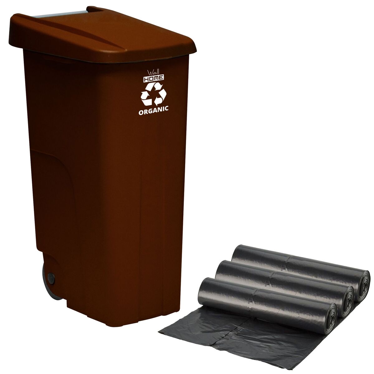Papelera y bolsas de basura