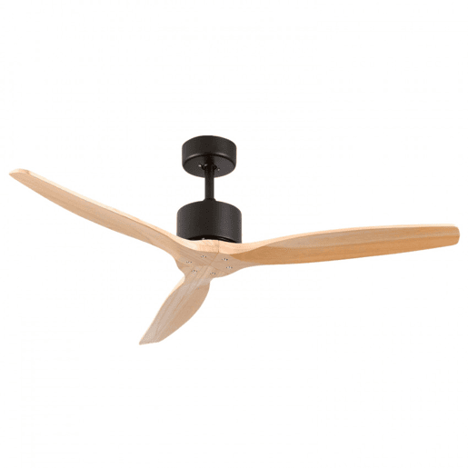 Ventilador de Teto 3 Lâminas Preto 55W 6 Velocidades Nebraska Dayron