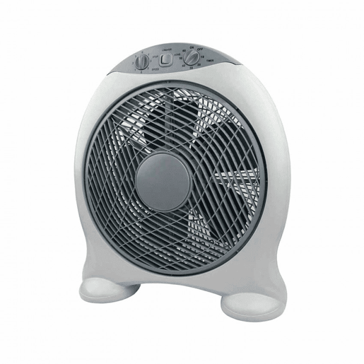 Ventilador de Mesa Ø30cm 50W 3 Velocidades Nova Caixa Cinza Raydan Home