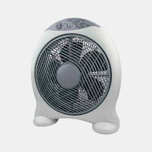 Ventilador de Mesa Ø30cm 50W 3 Velocidades Nova Caixa Cinza Raydan Home