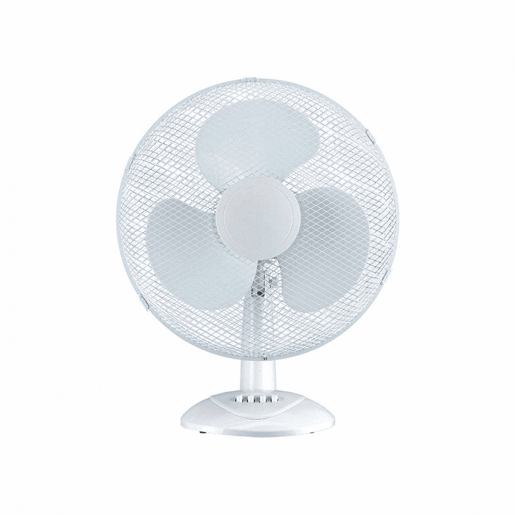 Ventilador de Mesa Ø30cm 35W 3 Acelera Conforto Branco Raydan Home
